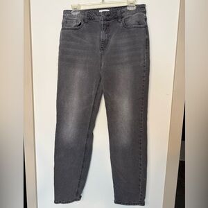 Cello NWOT High Waist Slim Ankle Denim Jeans Grey Washed Size 11